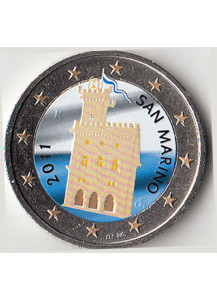 2011 - 2 euro San Marino Smaltato Fdc